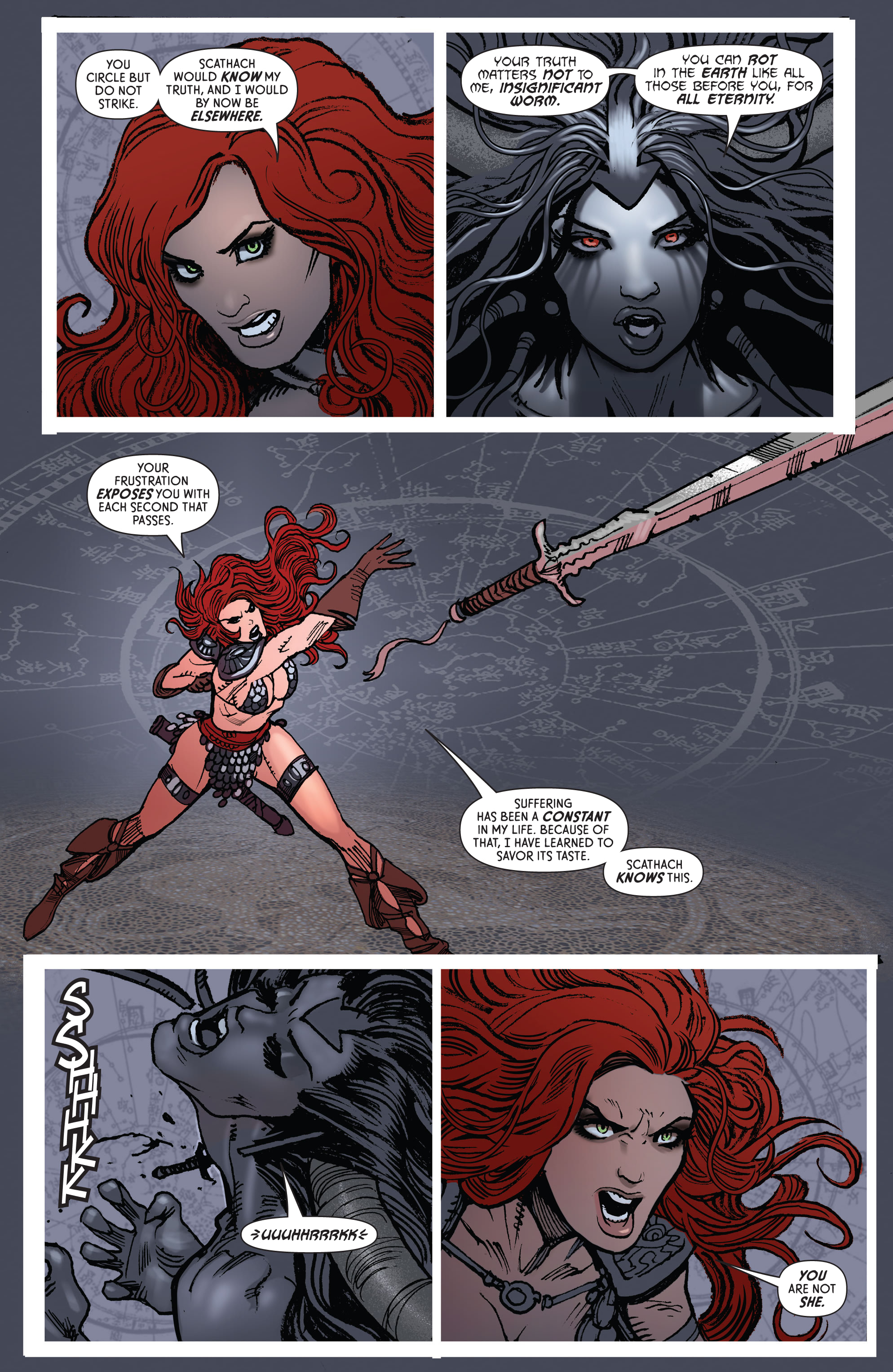 Read online The Invincible Red Sonja comic -  Issue #7 - 9
