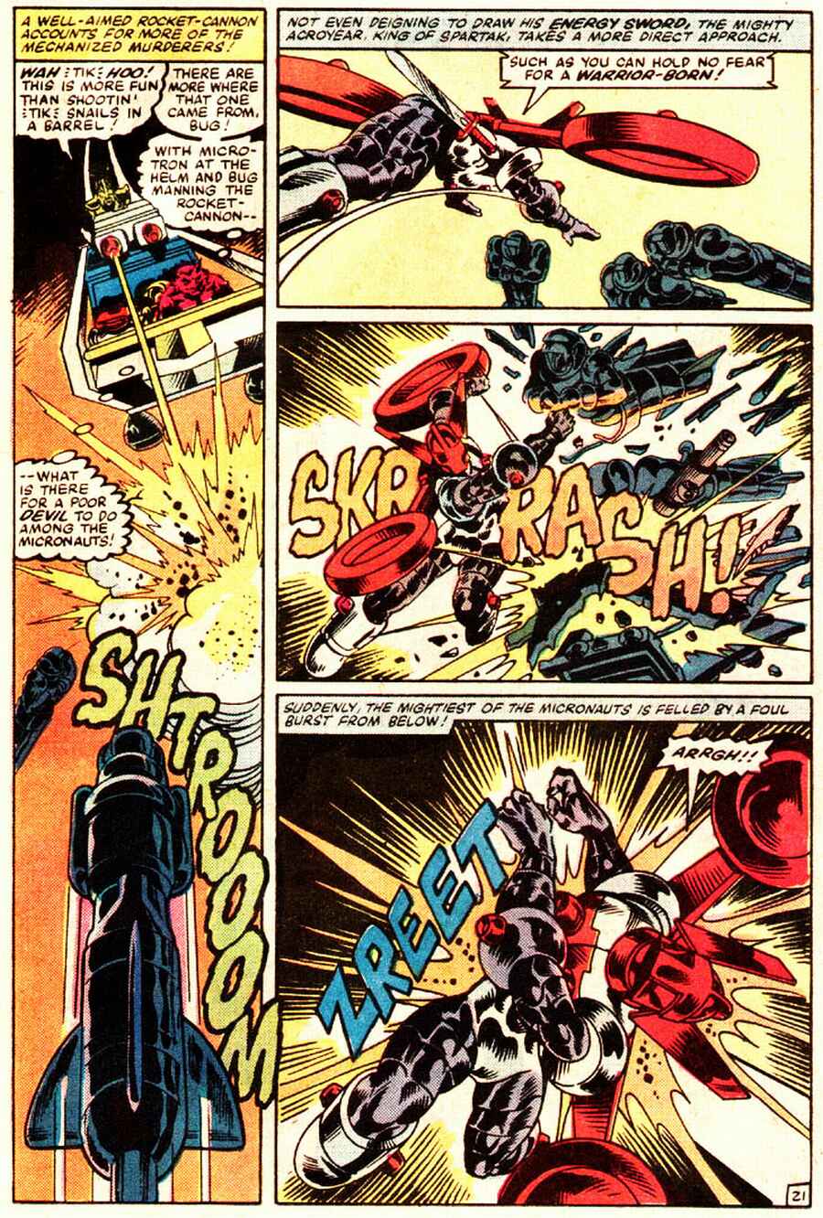 Read online Micronauts (1979) comic -  Issue #41 - 22