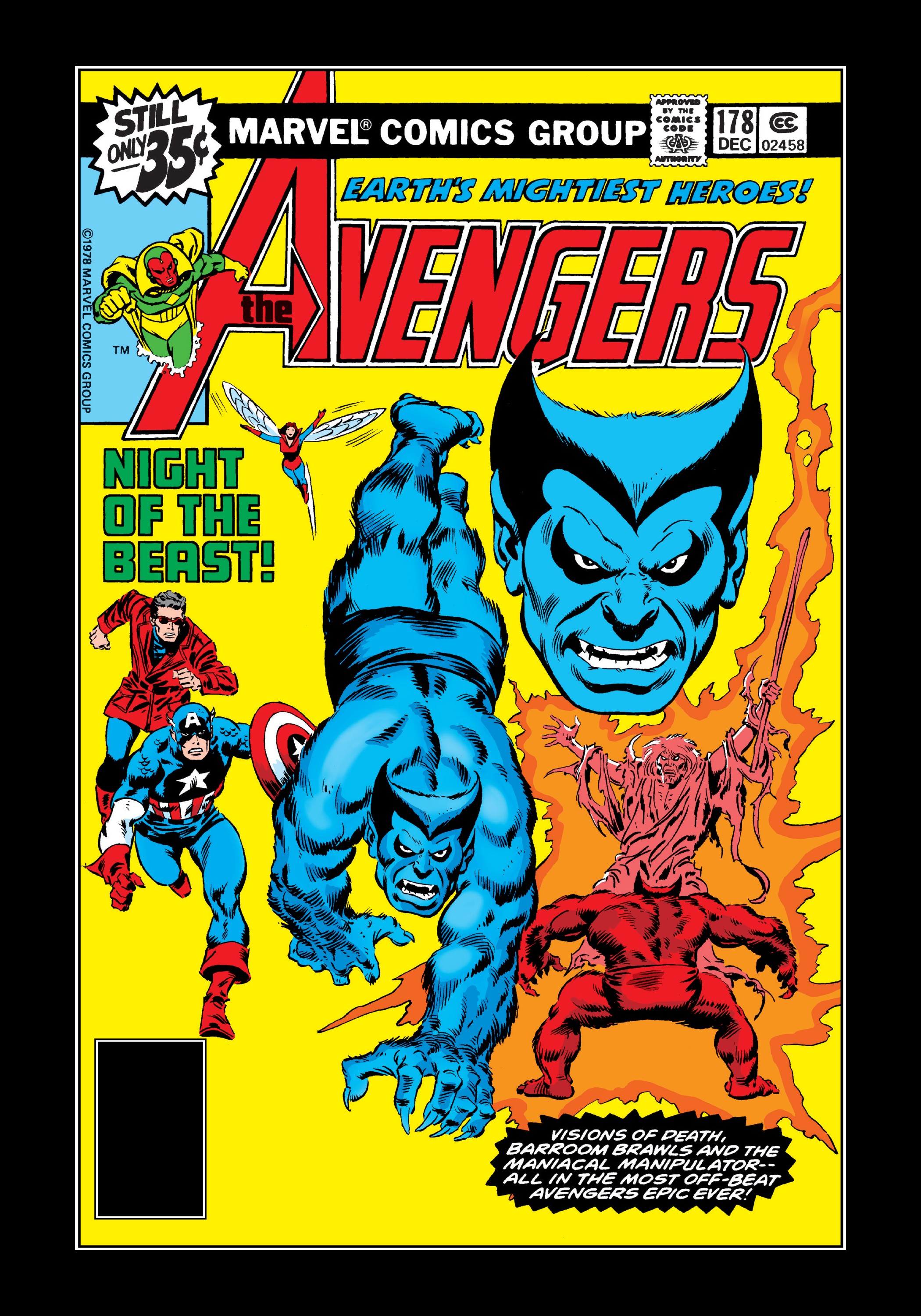 Read online Marvel Masterworks: The Avengers comic -  Issue # TPB 18 (Part 1) - 44