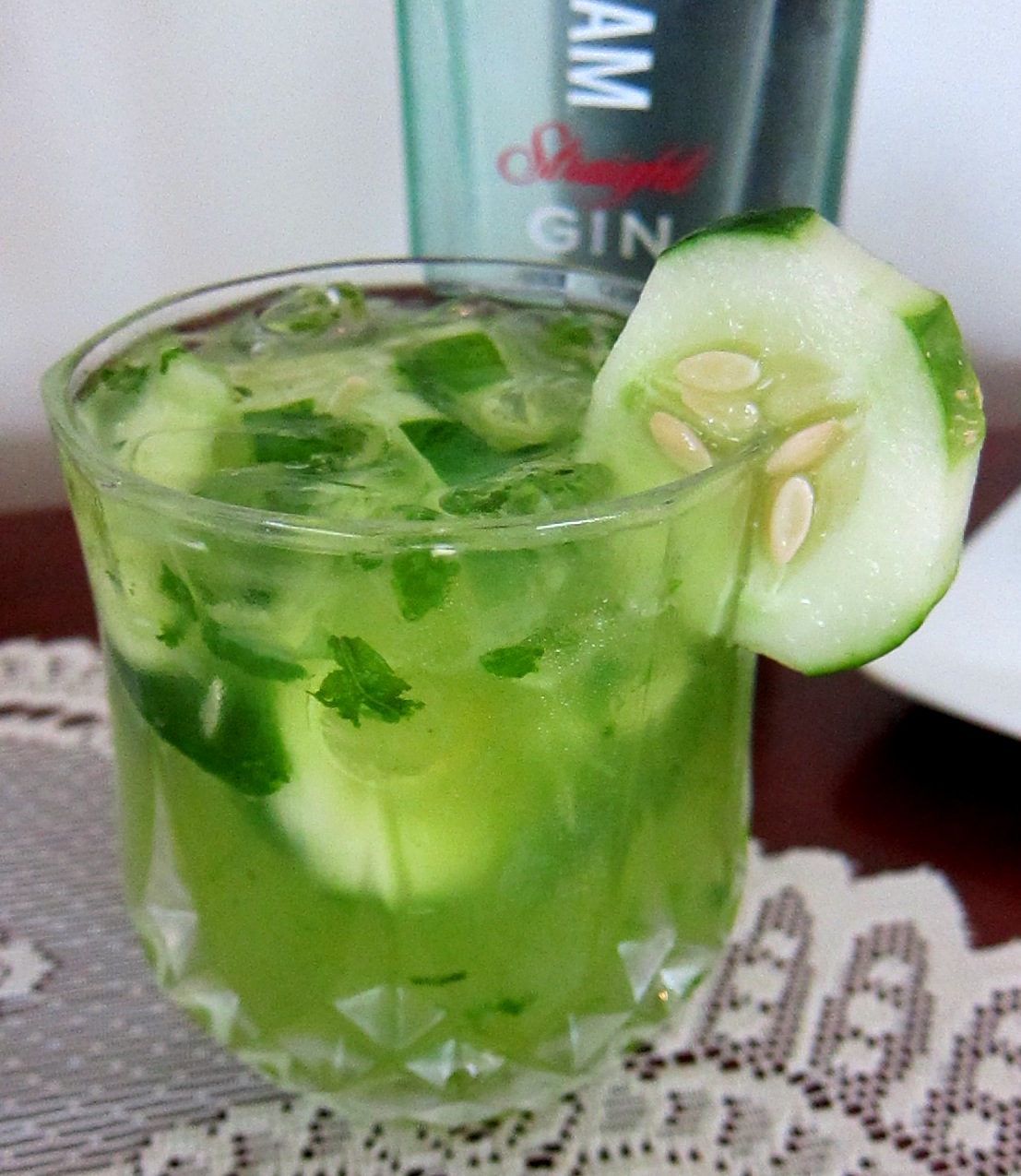 Garlic and Sea Salt Cooling Cucumbers...