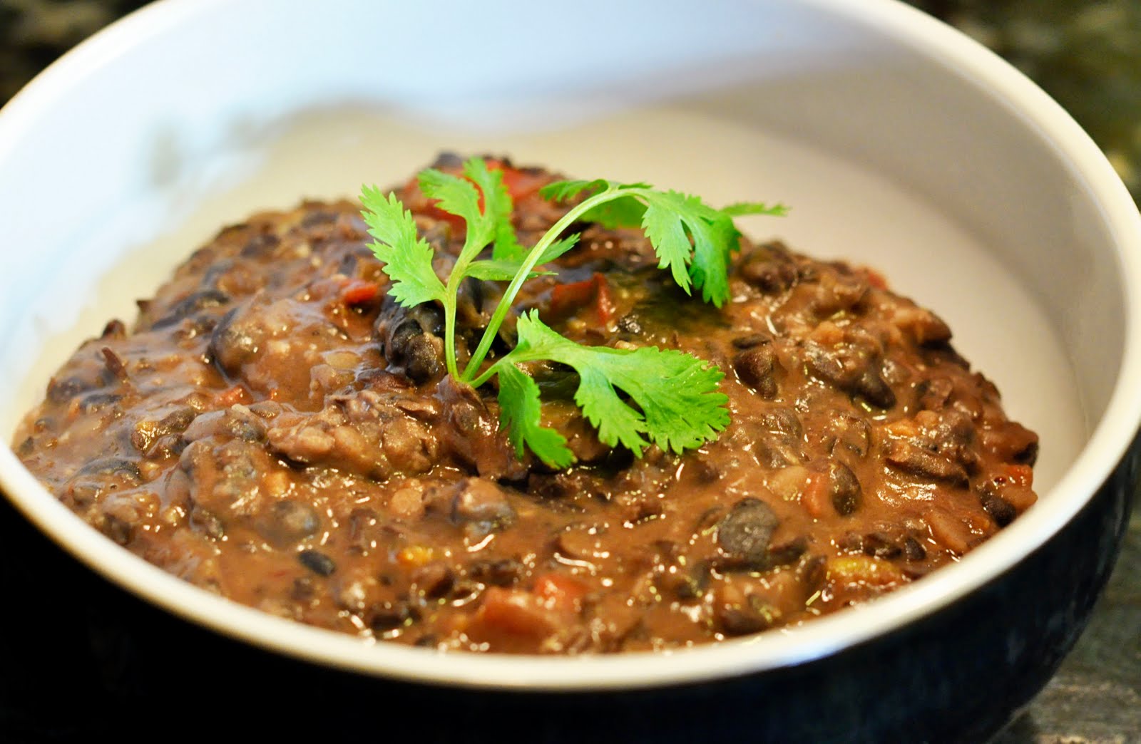 Black Beans Black Beans Mashed