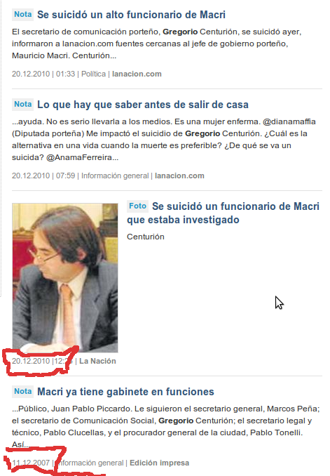 Menú de navegación