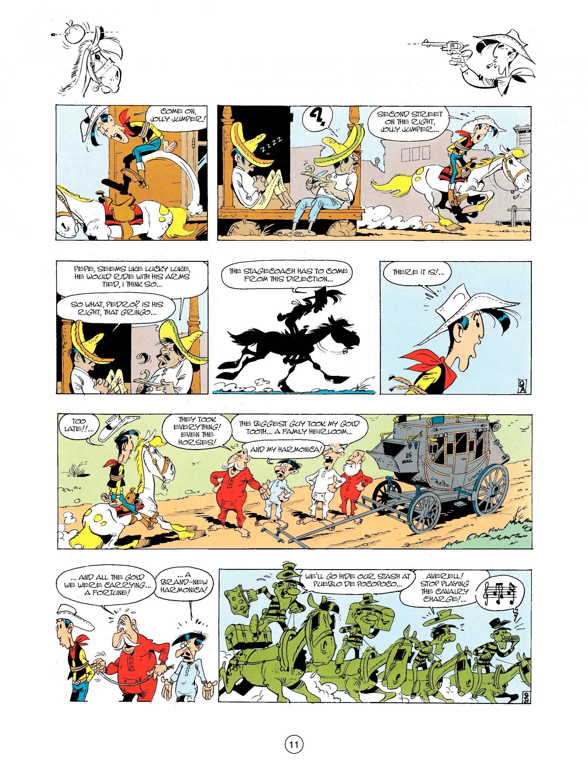 Read online A Lucky Luke Adventure comic -  Issue #34 - 11