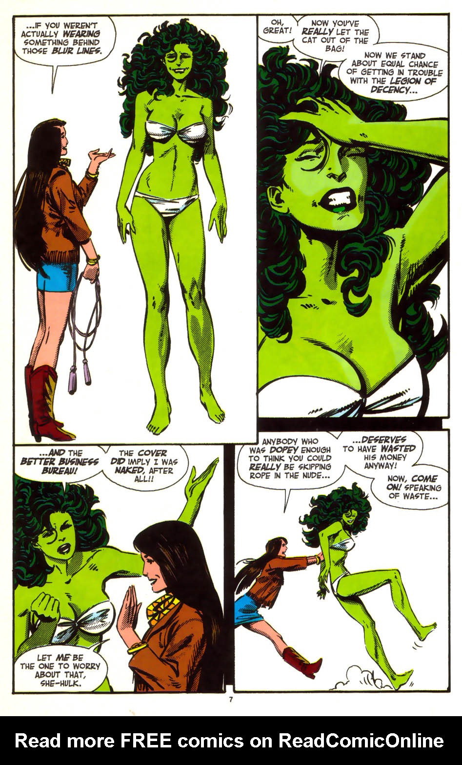 Read online The Sensational She-Hulk comic -  Issue #40 - 7