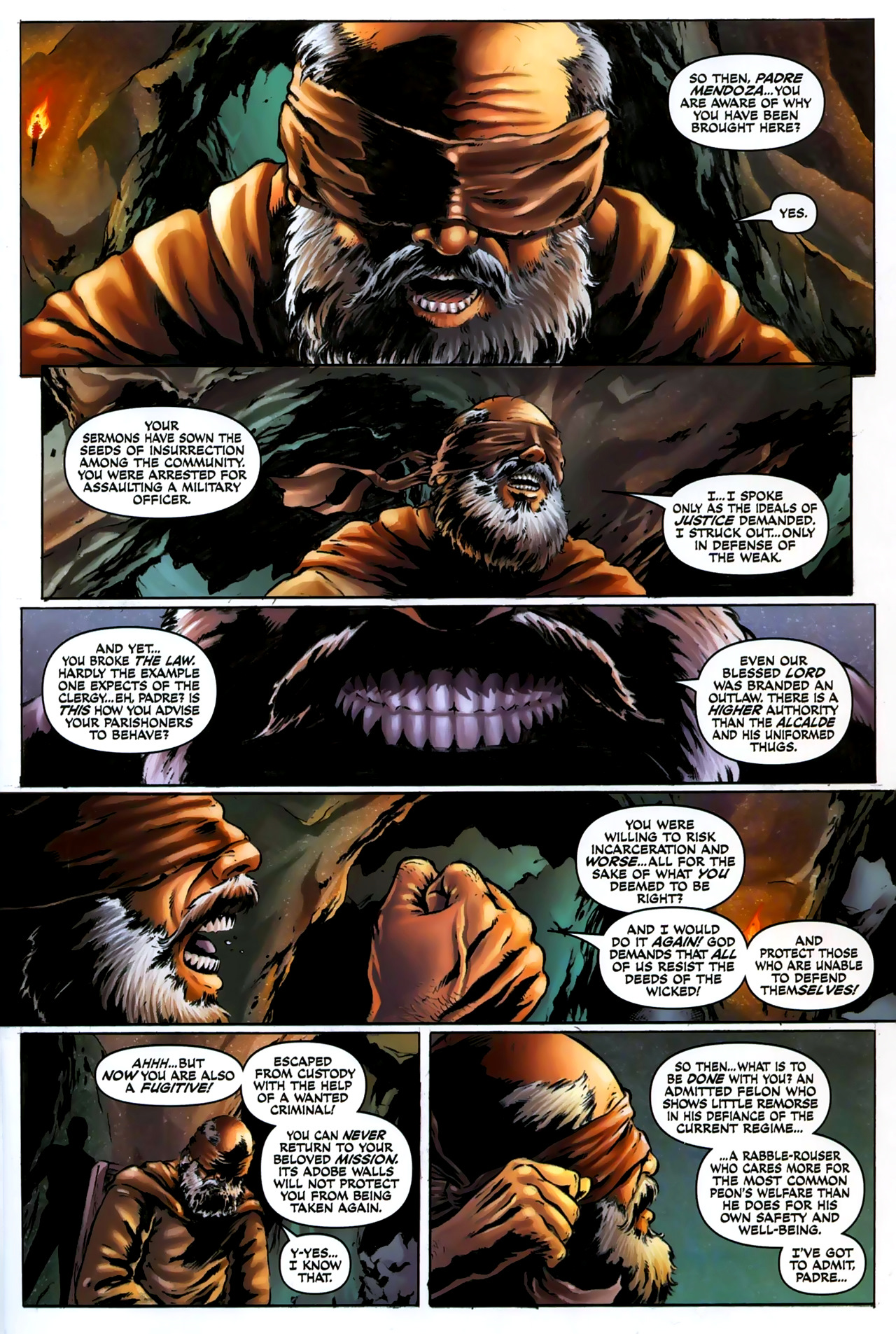 Read online Zorro (2008) comic -  Issue #9 - 3