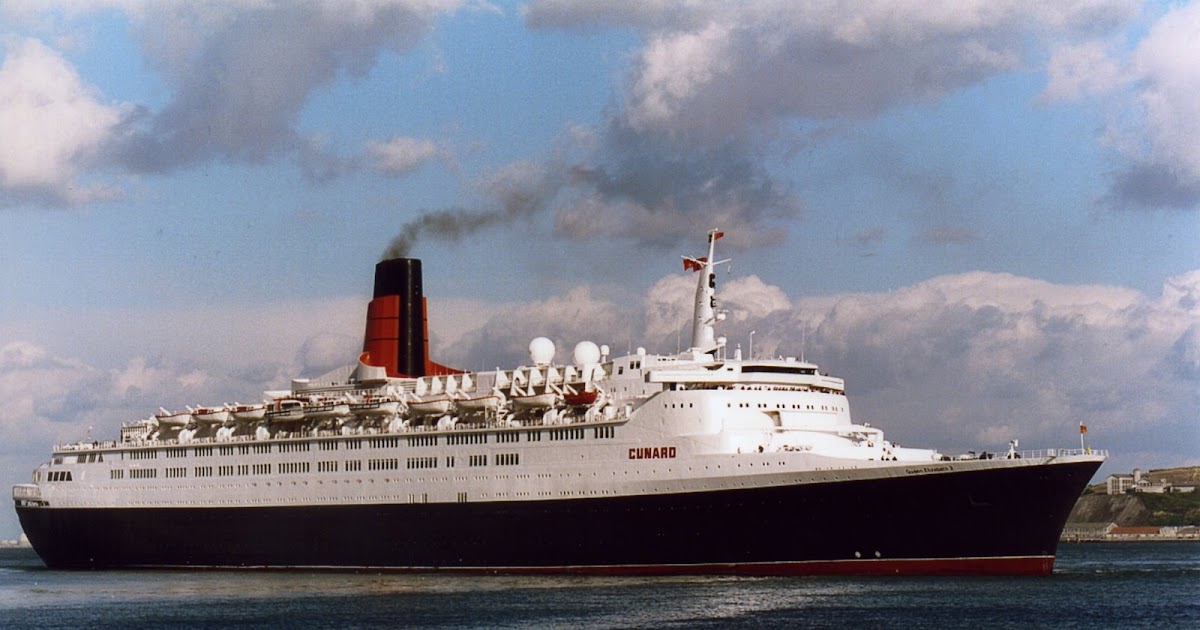 Лайнер Queen Elizabeth 2 интерьеры