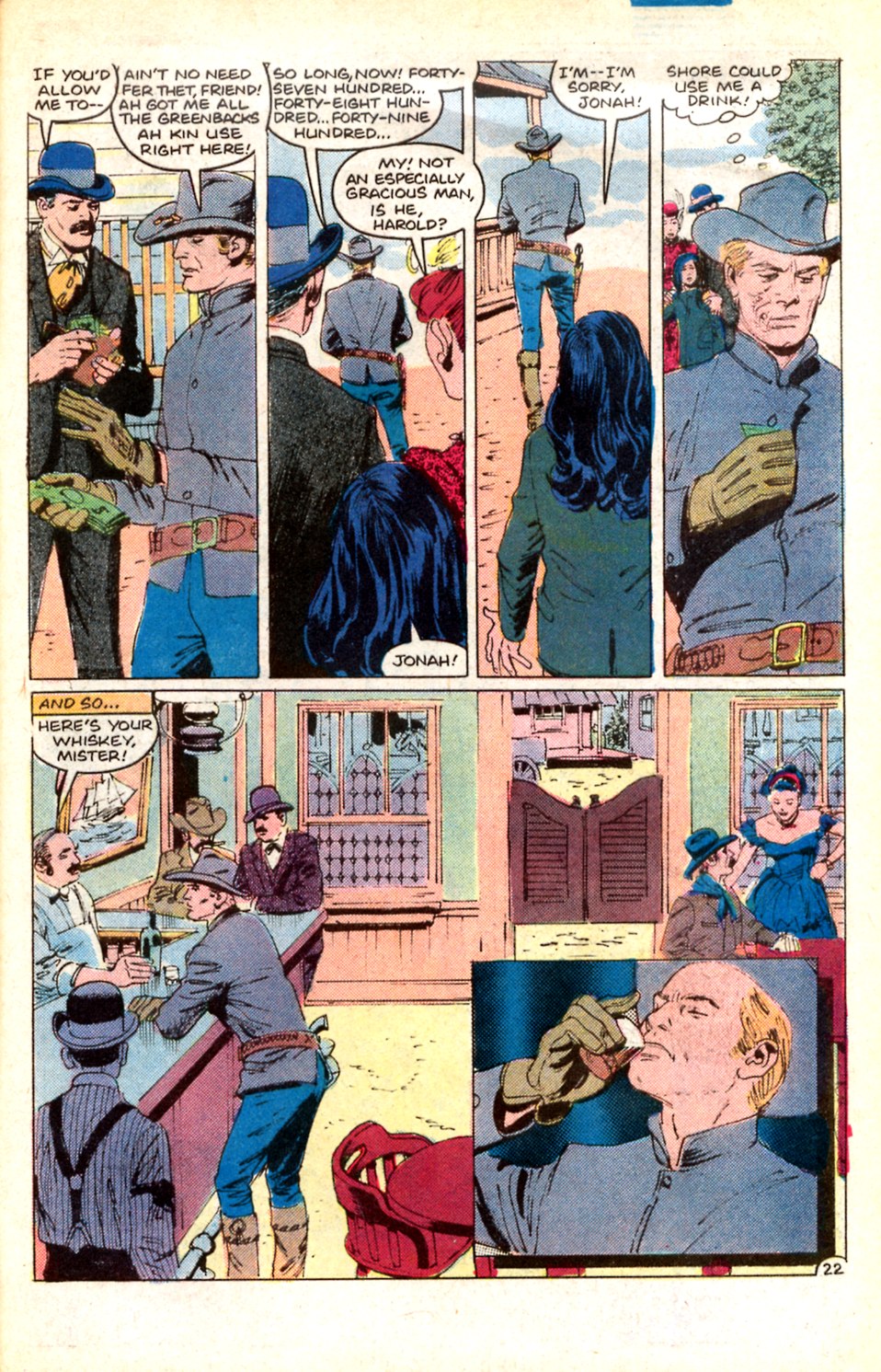 Read online Jonah Hex (1977) comic -  Issue #92 - 31