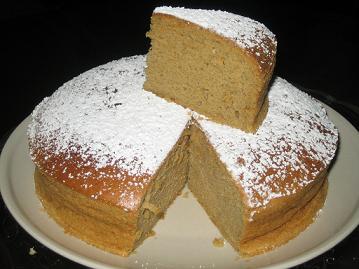 Fairytalecupcake: Brown sugar sponge cake