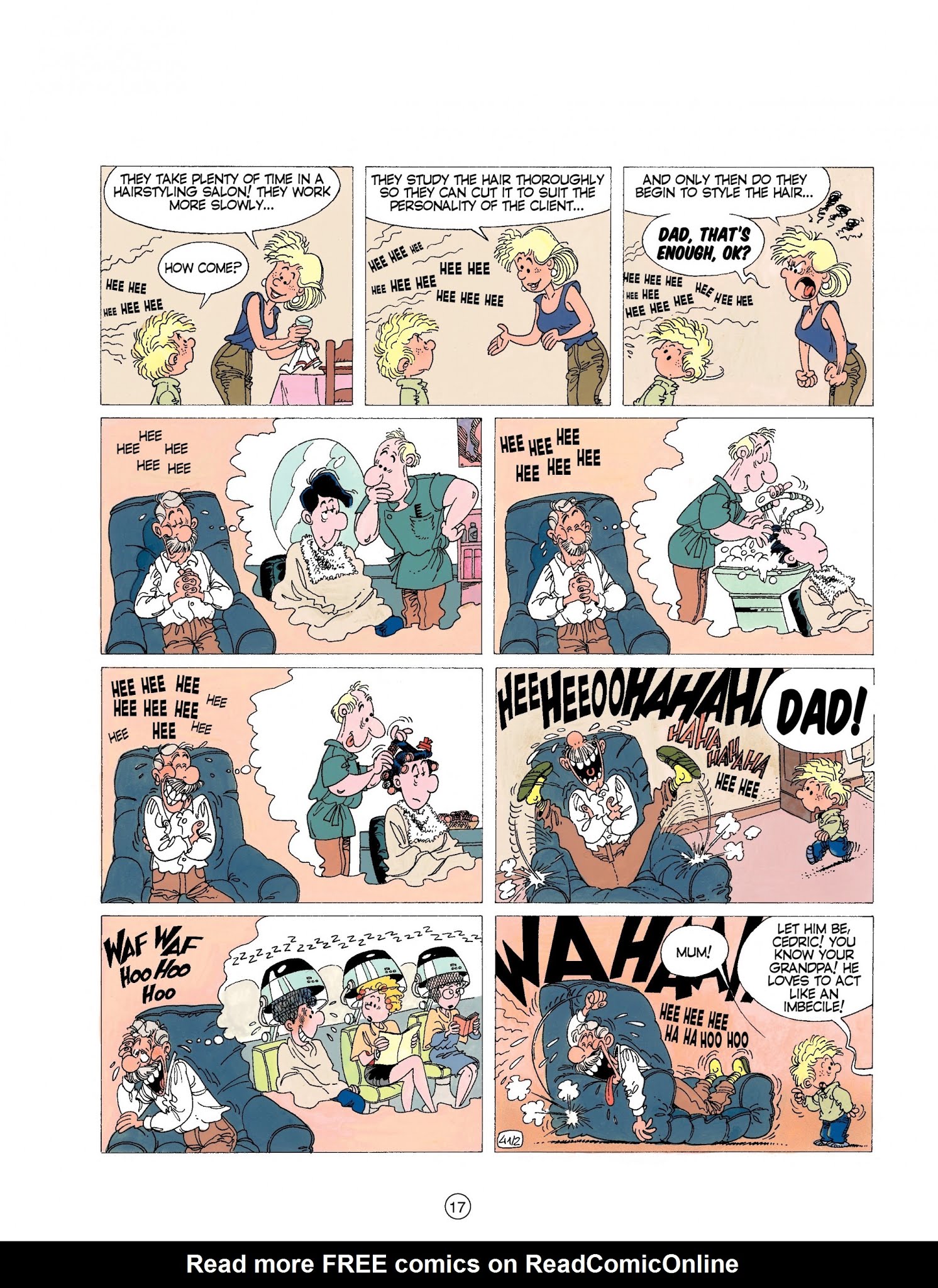 Read online Cedric comic -  Issue #2 - 17