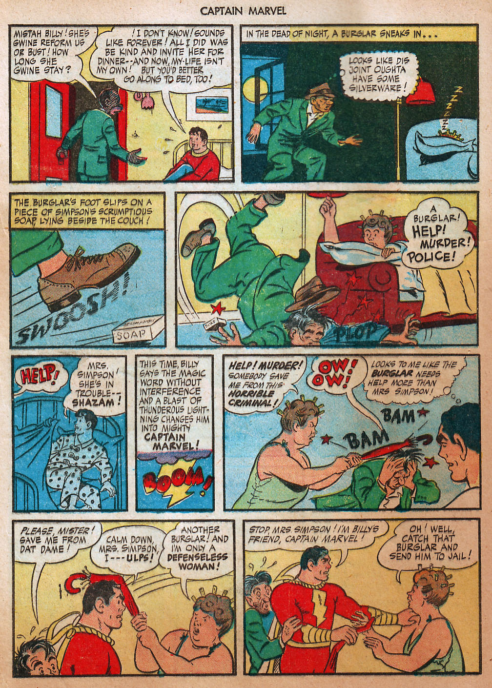 Read online Captain Marvel Adventures comic -  Issue #45 - 16