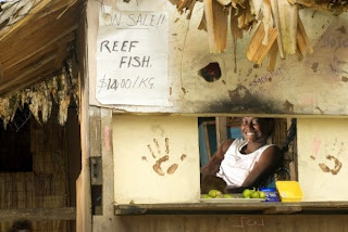 Fish, betel and cigarettes - what more could you want? Copyright Anthony Plummer