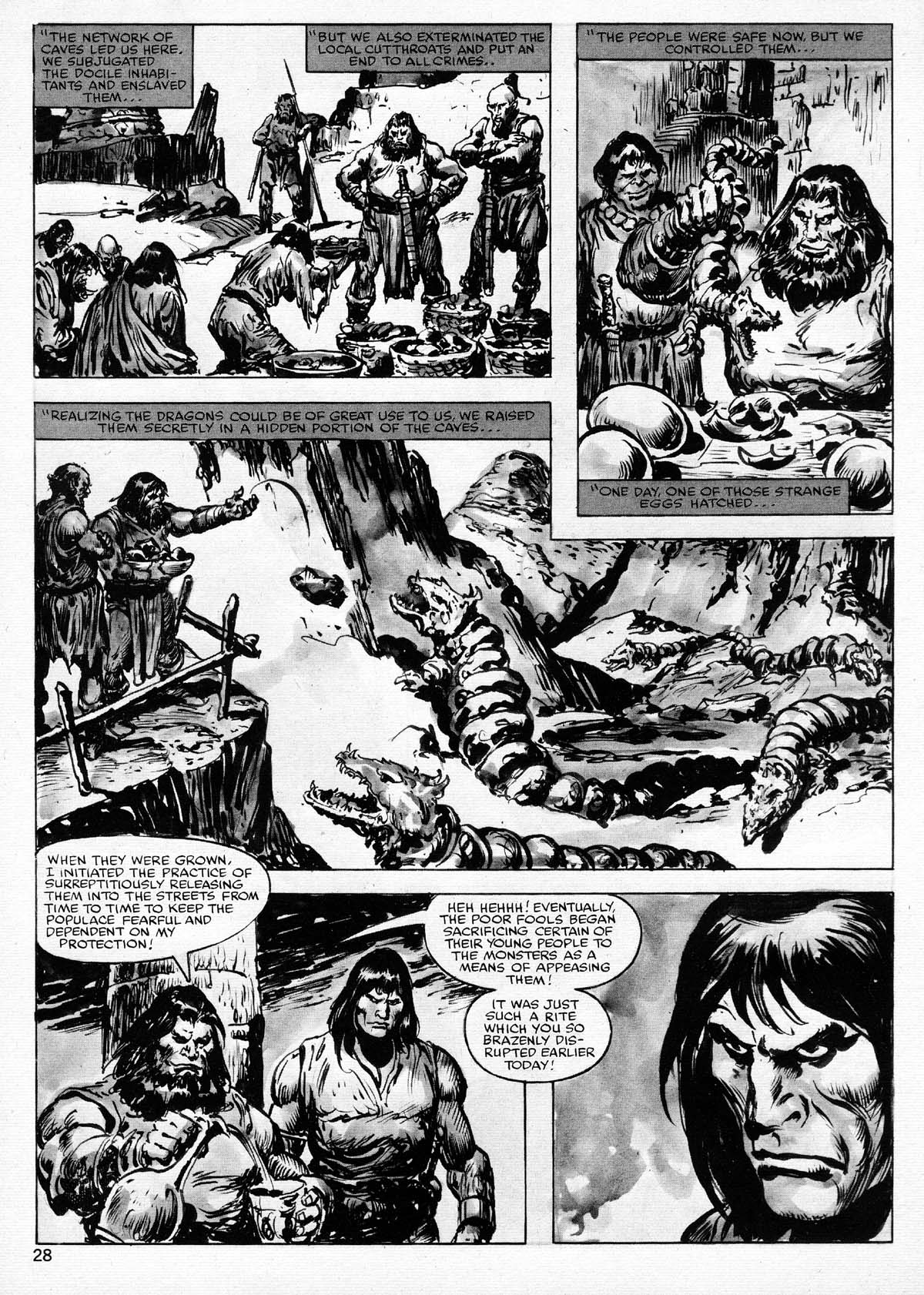 Read online The Savage Sword Of Conan comic -  Issue #77 - 28