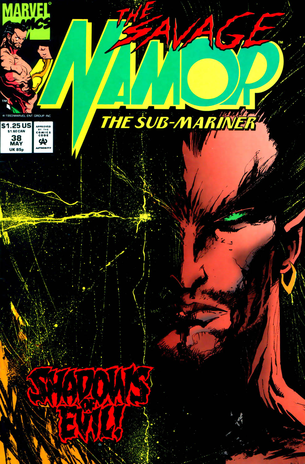 Read online Namor, The Sub-Mariner comic -  Issue #38 - 1