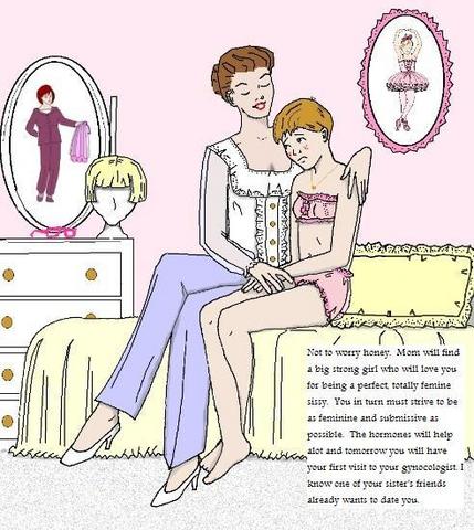 Often doctors who specialize in the new specialty of sissy gynocolgy, will ...