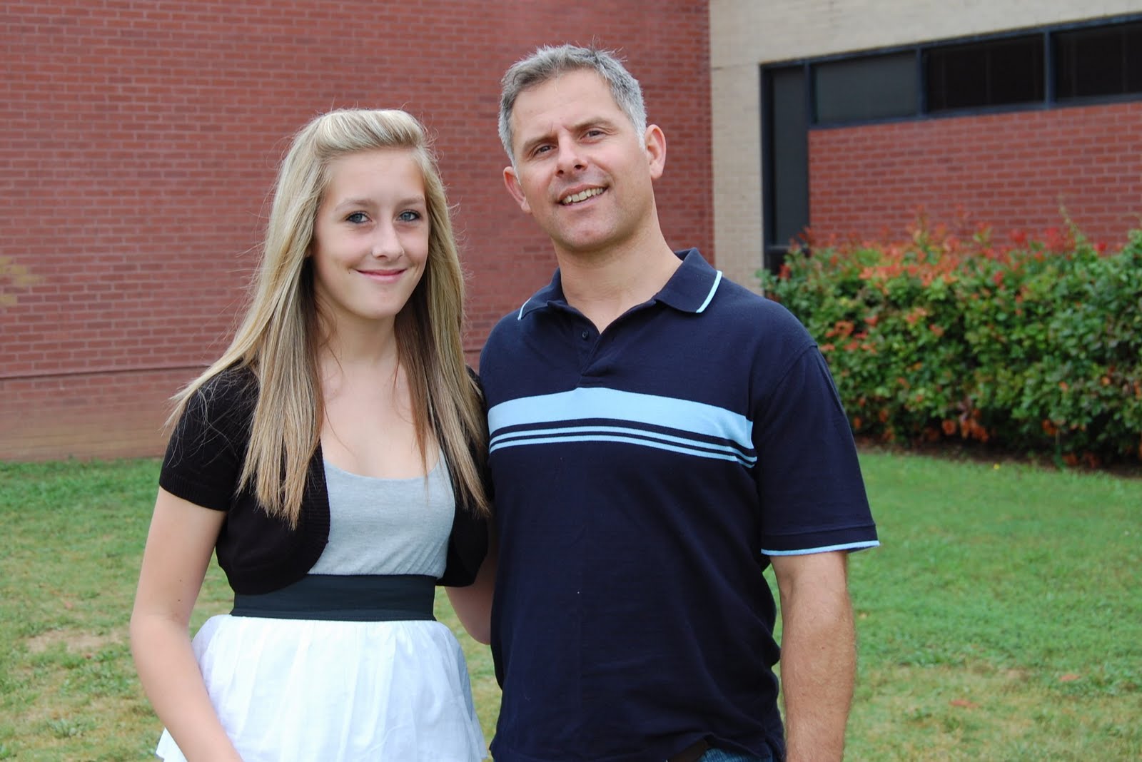 Journal Jots Peyton with Dad