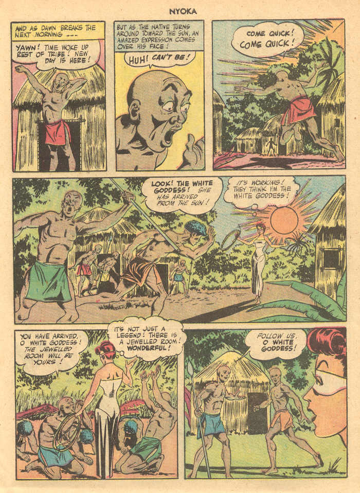 Read online Nyoka the Jungle Girl (1945) comic -  Issue #6 - 7