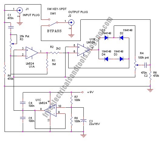 diagram ingram: A Frequency Doubler Effect for Electric Guitar