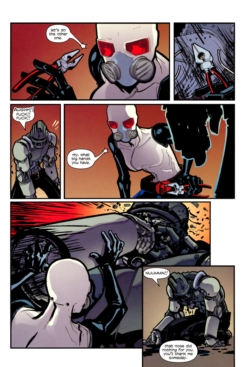 Read online NYC Mech: beta LOVE comic -  Issue #5 - 19