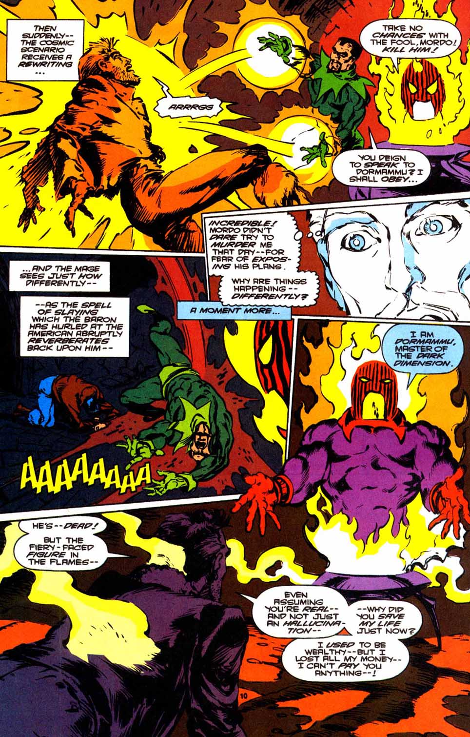 Read online Doctor Strange: Sorcerer Supreme comic -  Issue #55 - 9