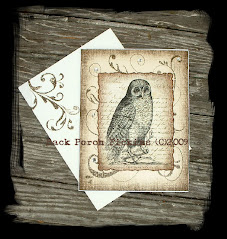 ~Vintage Owl Card~
