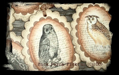 ~Vintage Owl Tags~