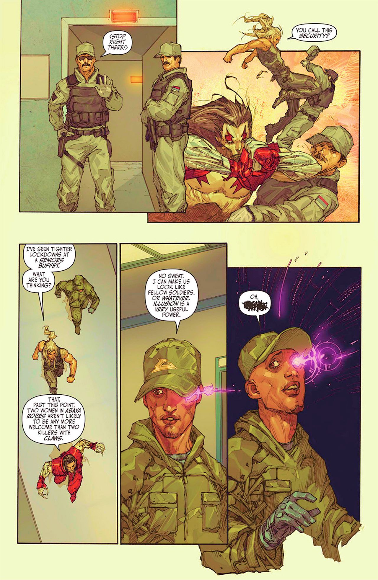 Read online CyberForce/Hunter-Killer comic -  Issue #3 - 13