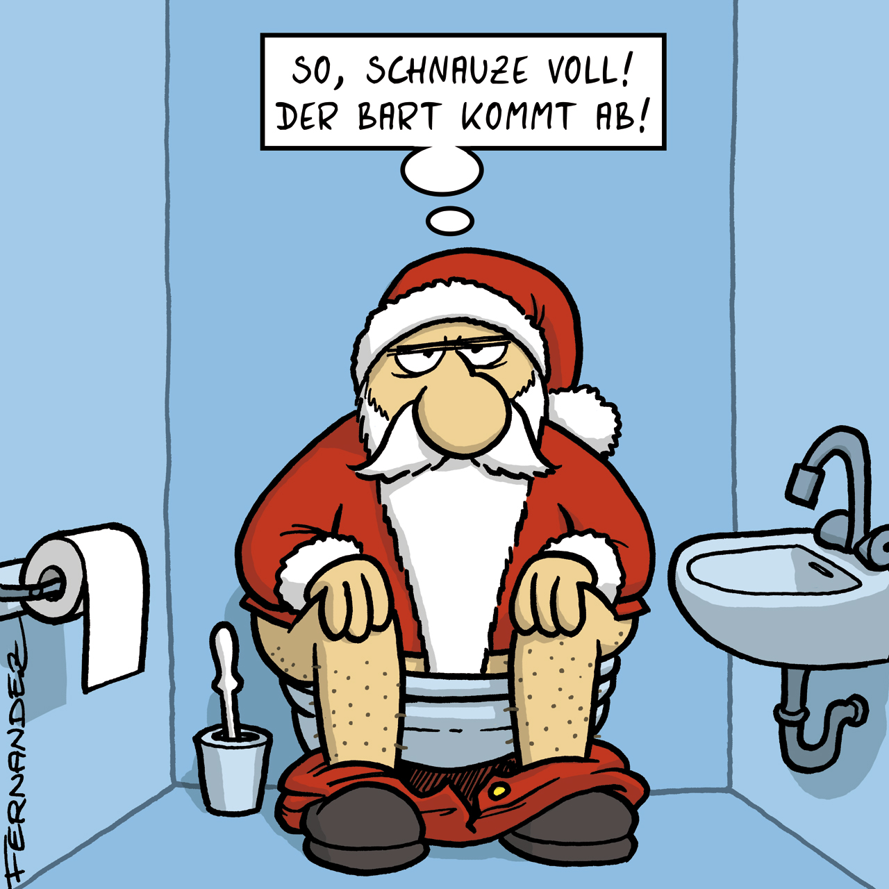 Gallerphot Nicht Lustig Weihnachtsmann