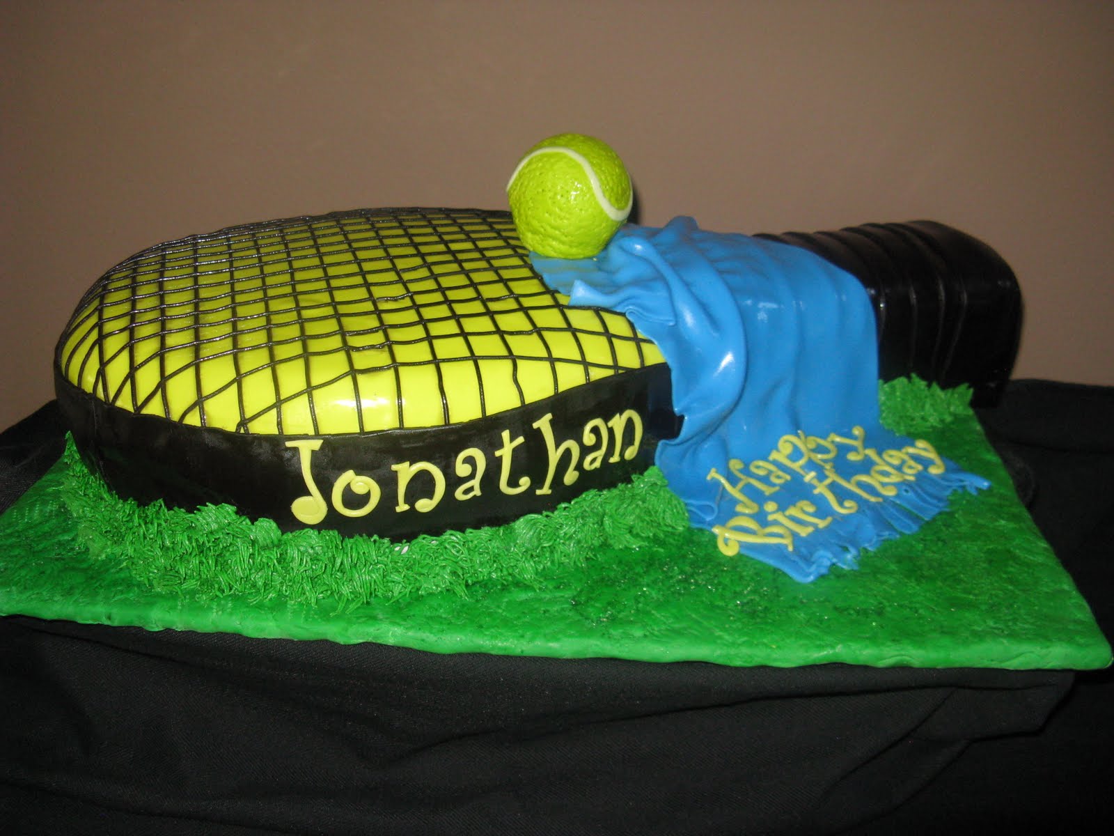 Sweet Moments By V: Tennis Racket Cake