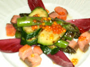 Ens. tibia de salmon y verduritas