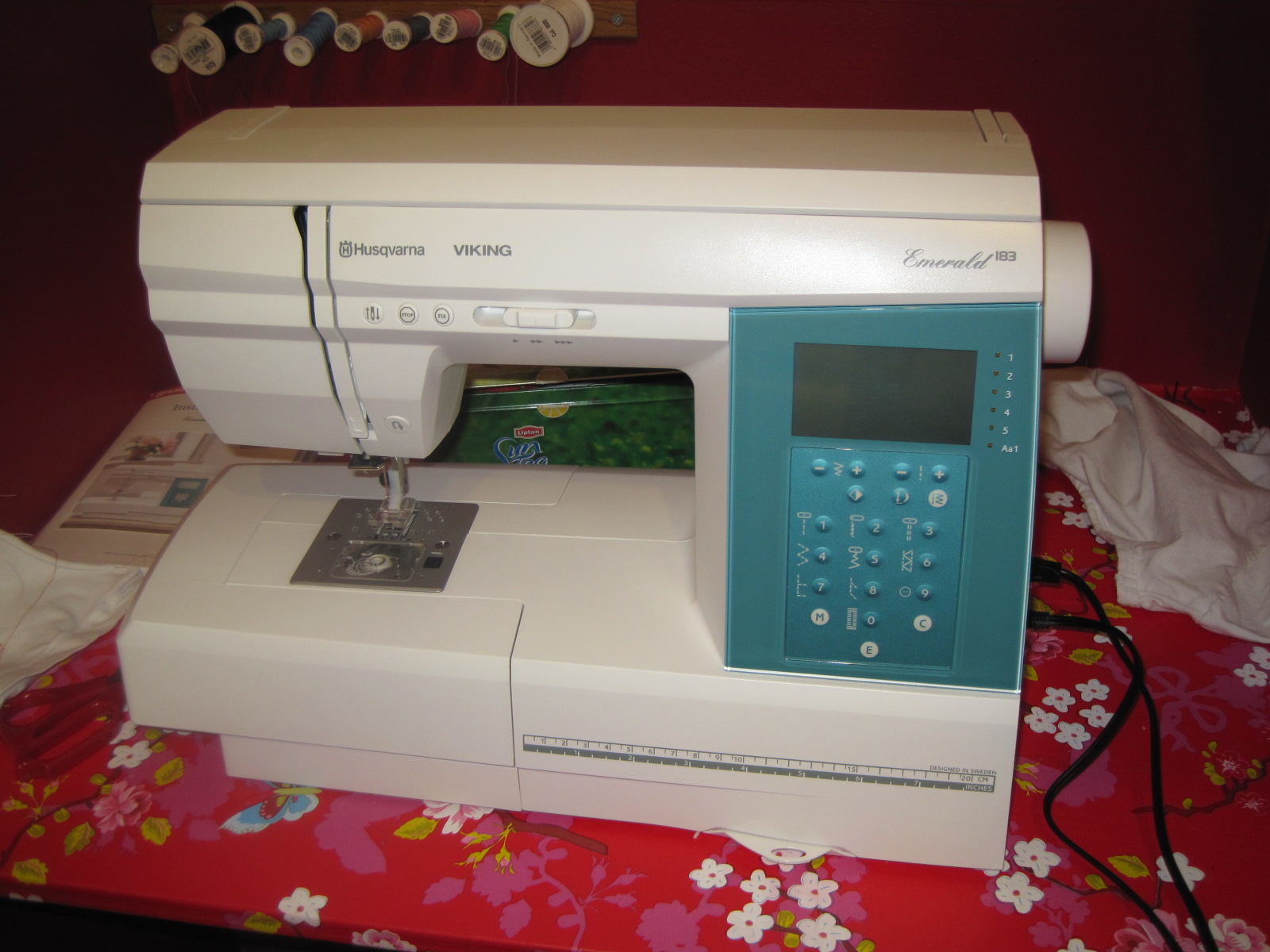 Retroyourbaby Ny Symaskin Husqvarna Viking Emerald