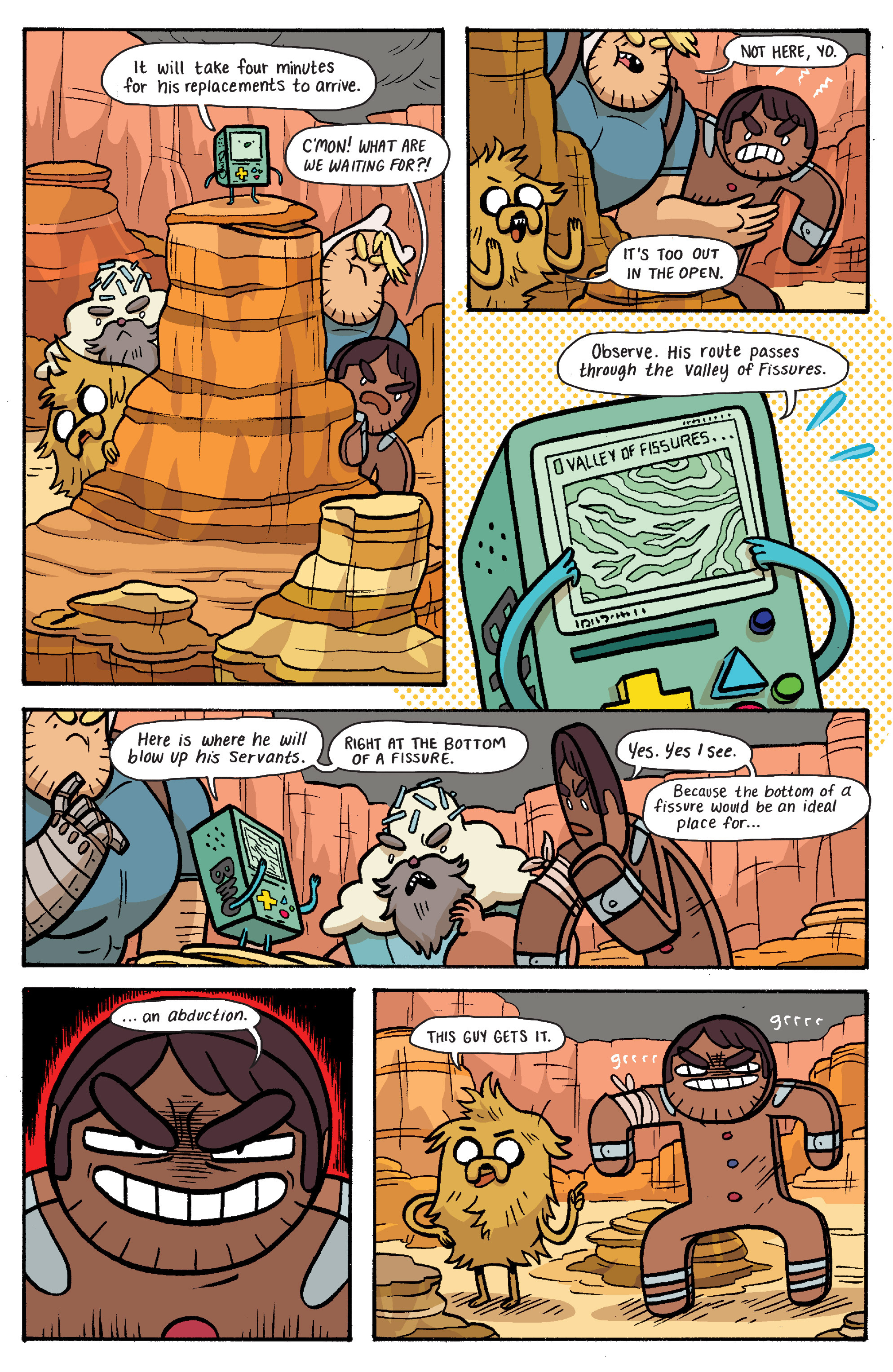 Read online Adventure Time: Banana Guard Academ comic -  Issue #6 - 9