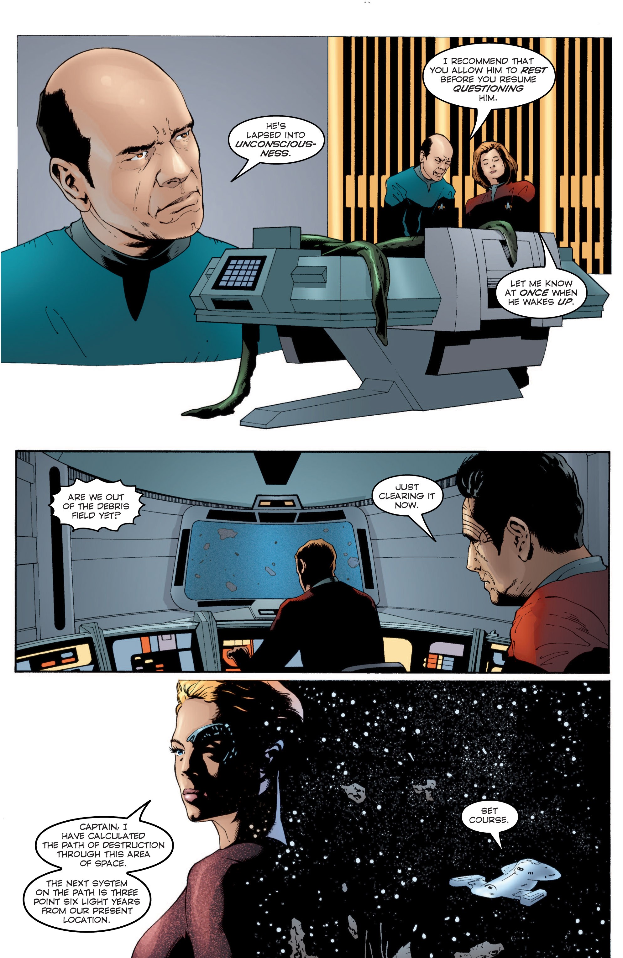 Read online Star Trek: Voyager--Encounters with the Unknown comic -  Issue # TPB - 147