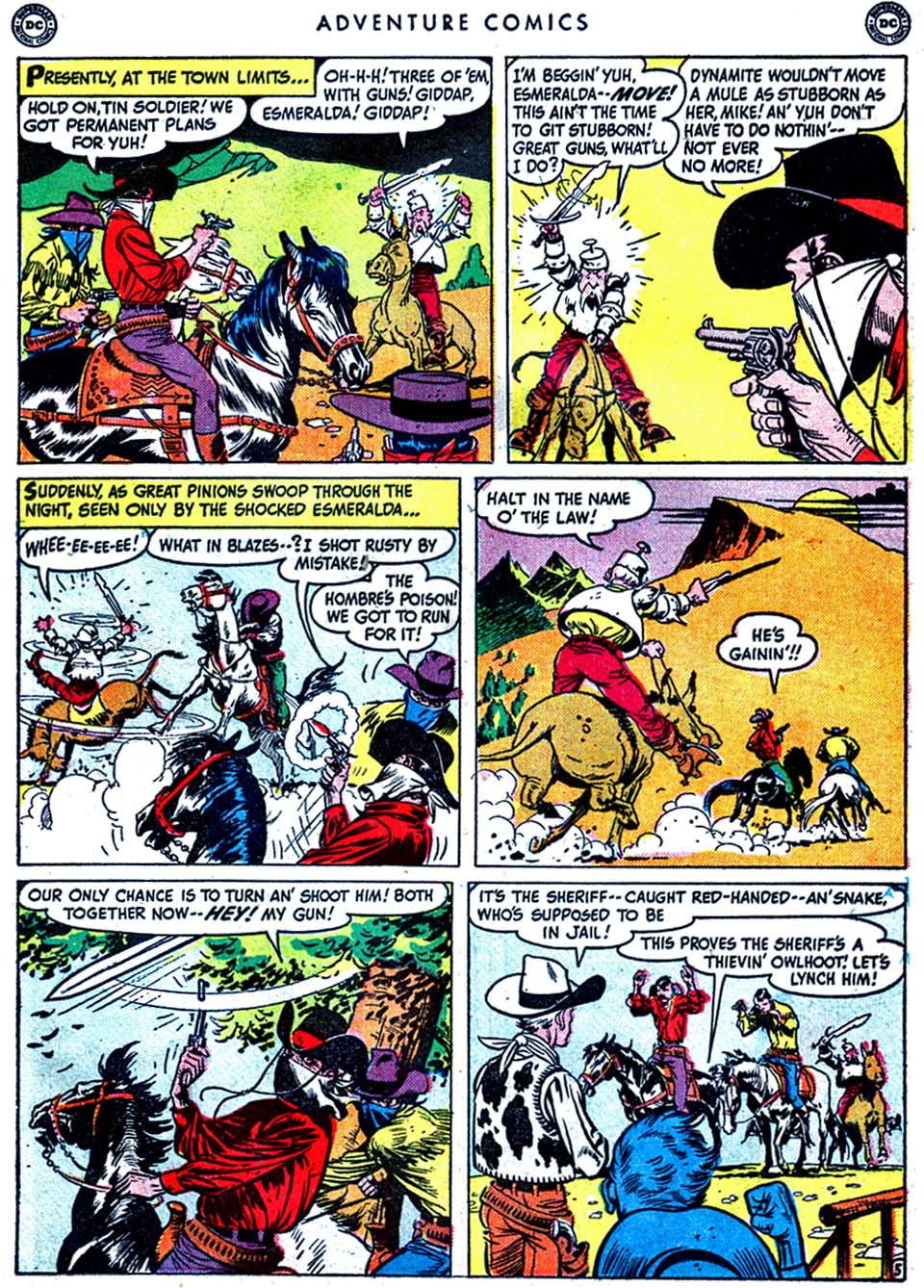 Read online Adventure Comics (1938) comic -  Issue #163 - 21