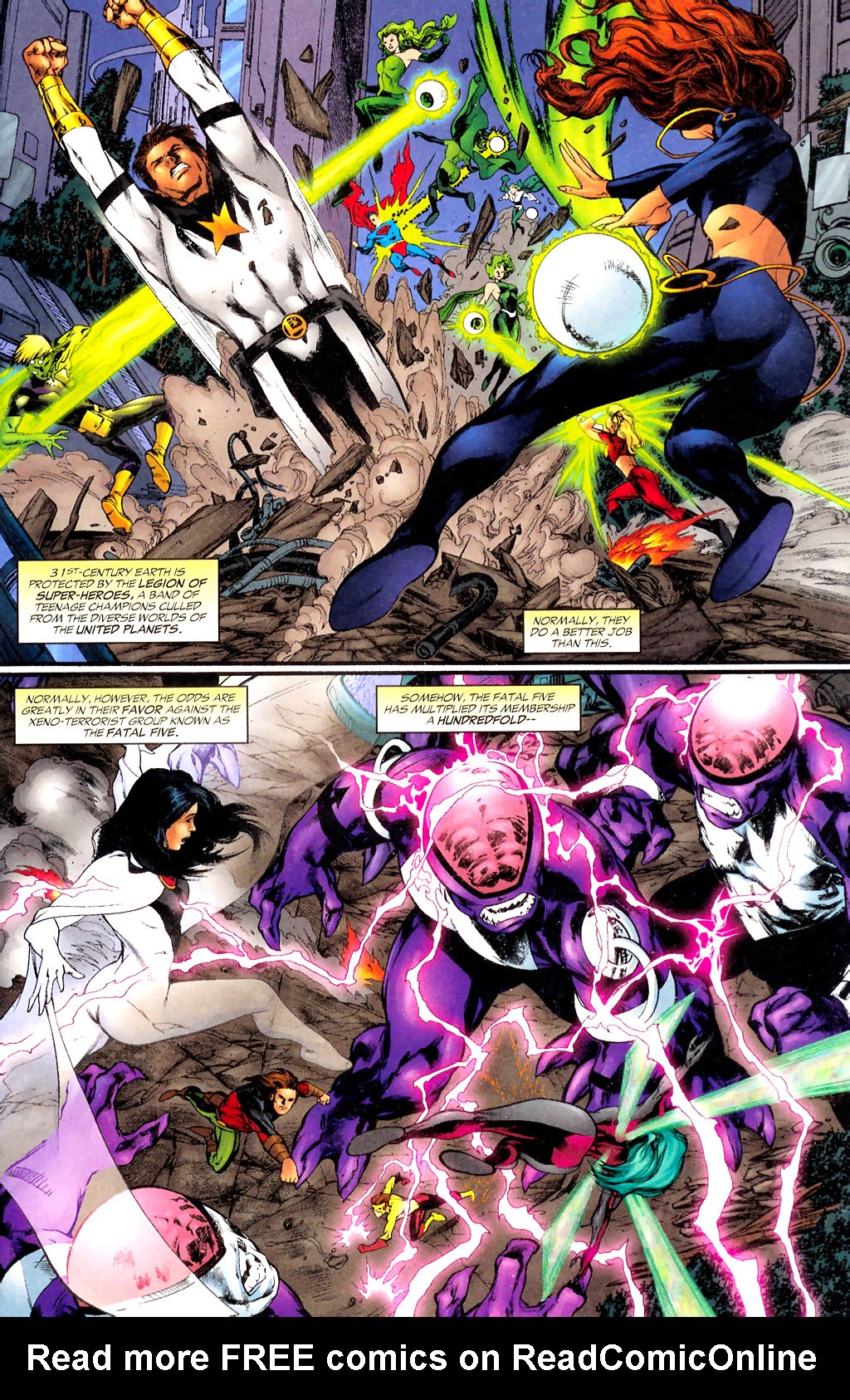 Read online Teen Titans/Legion Special comic -  Issue # Full - 2