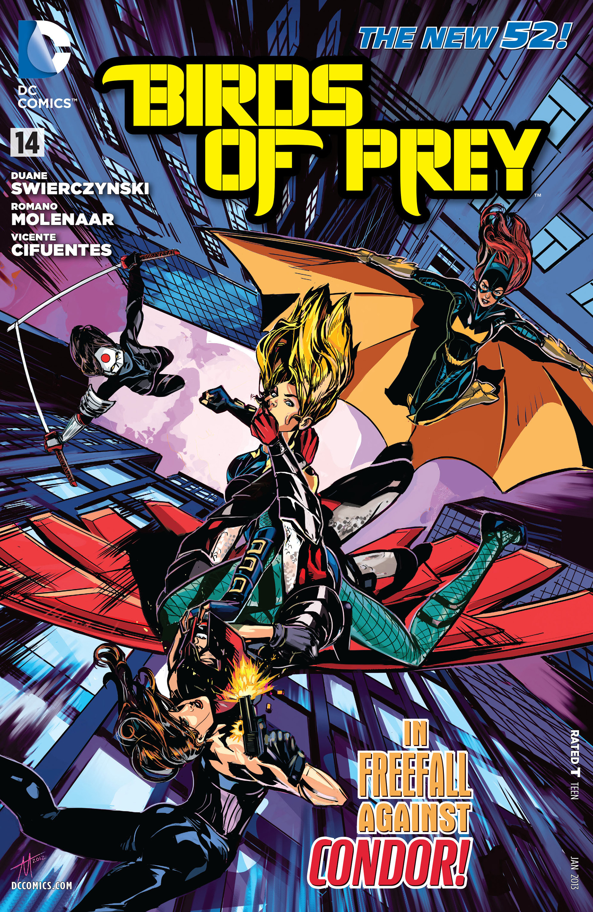 Read online Birds of Prey (2011) comic -  Issue #14 - 1