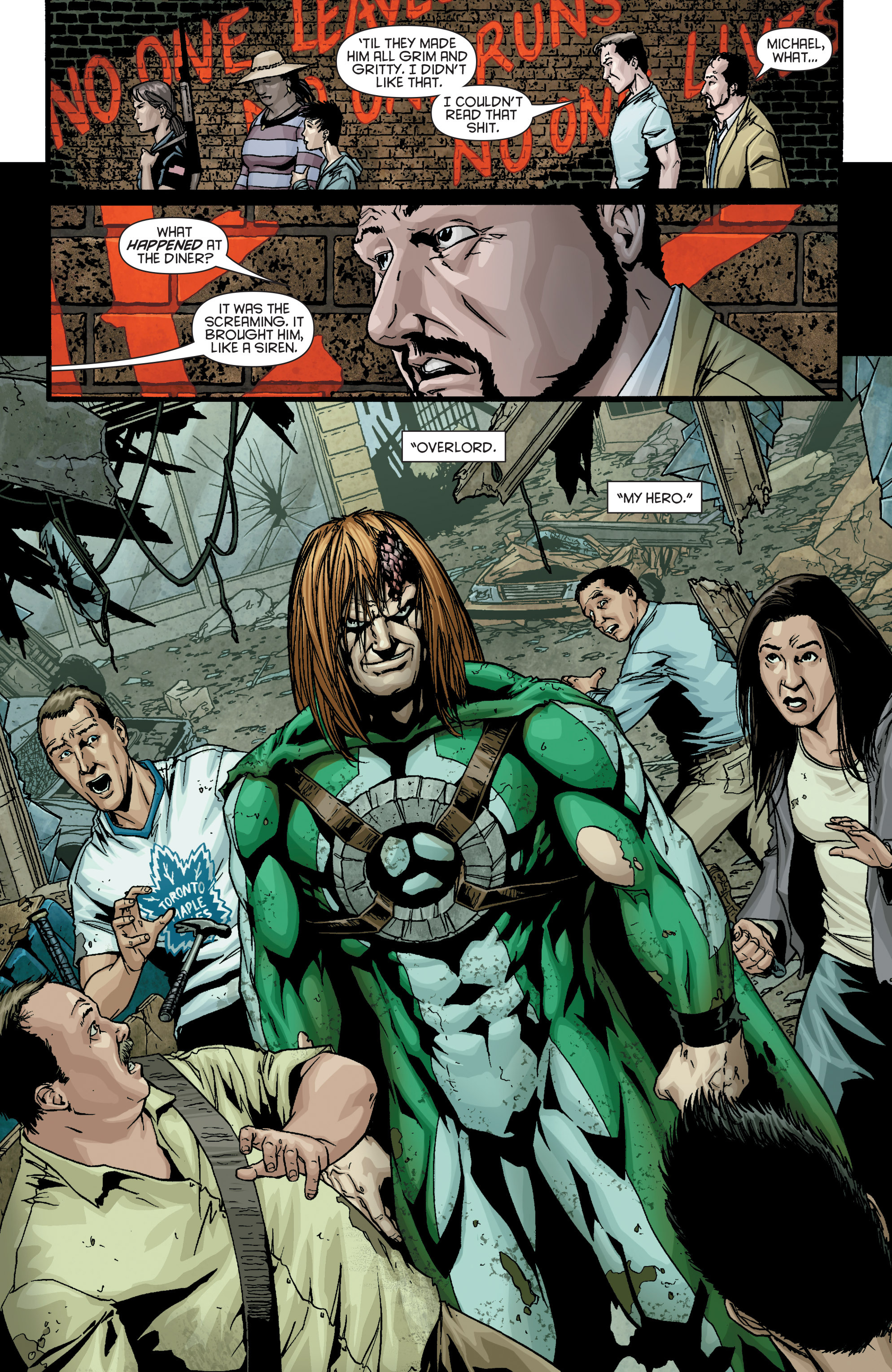 Read online Leaving Megalopolis comic -  Issue # TPB - 49