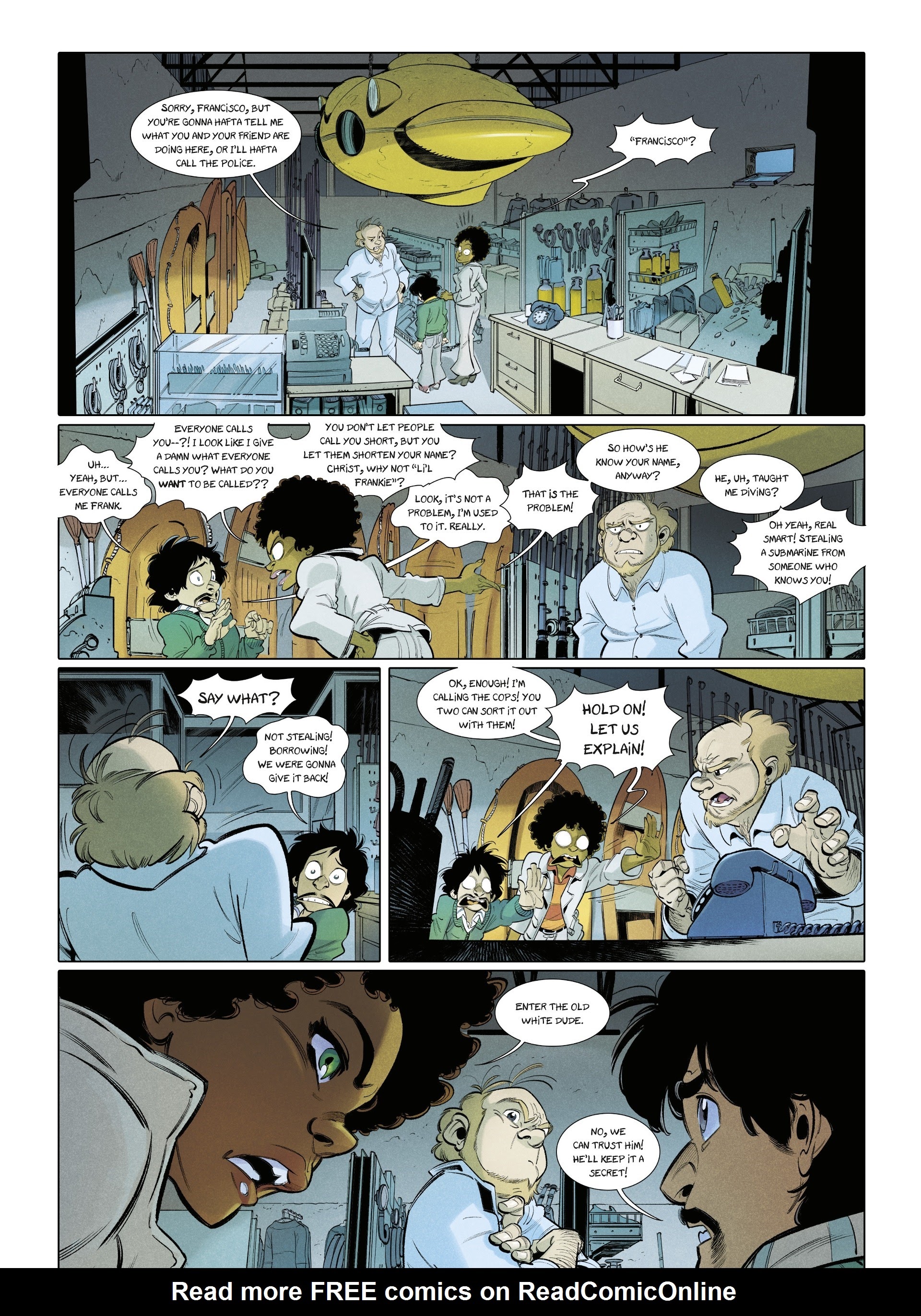 Read online FRNK comic -  Issue #6 - 21