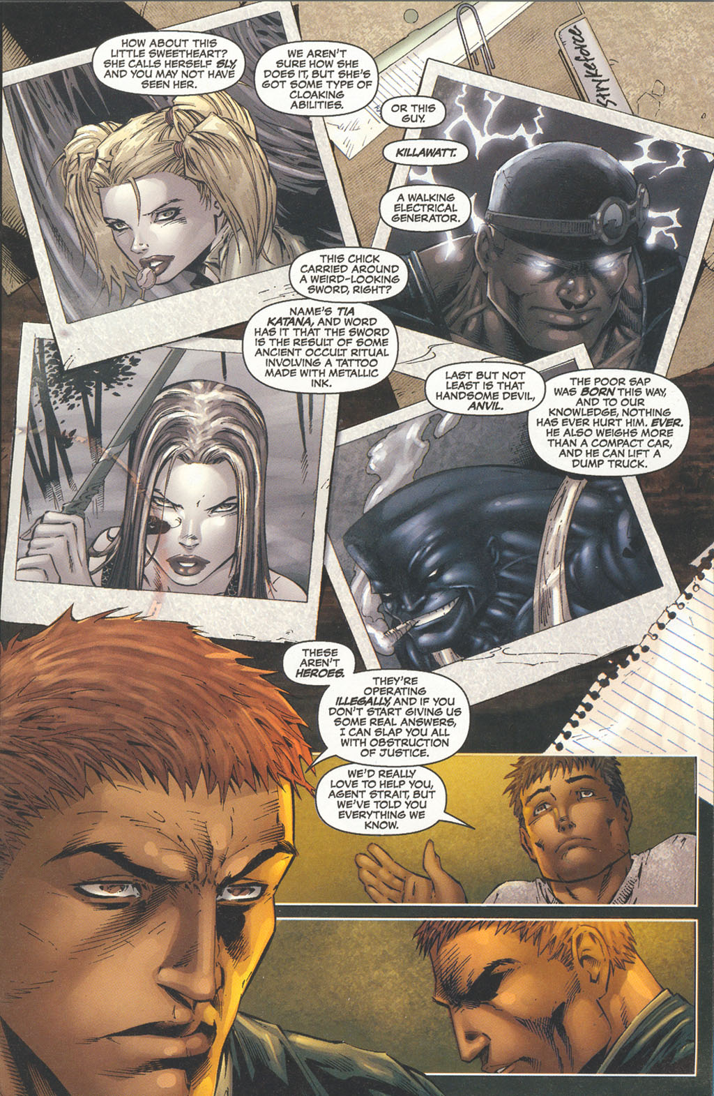 Read online Strykeforce comic -  Issue #1 - 16