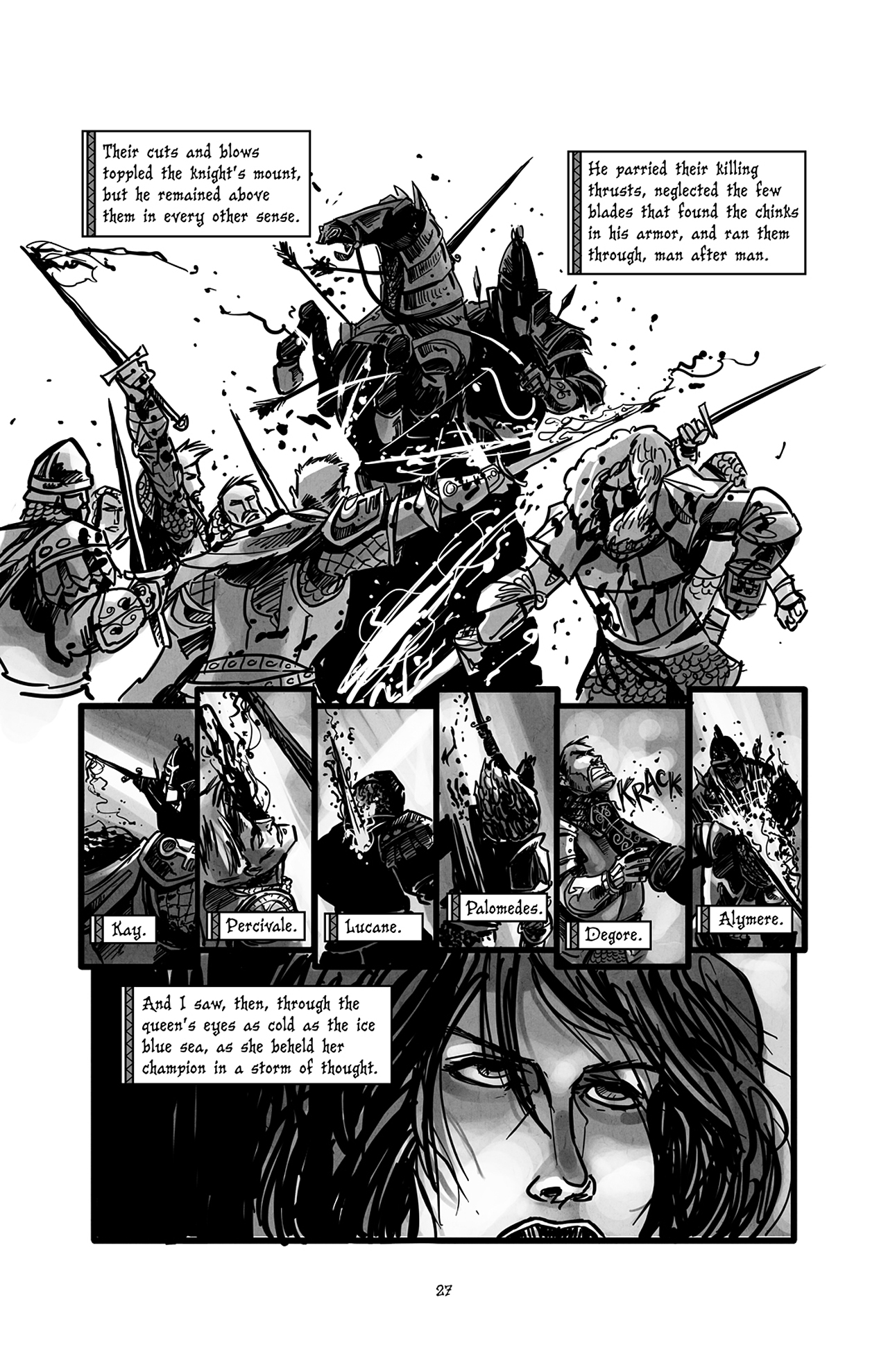 Read online Knights of the Living Dead comic -  Issue #2 - 10