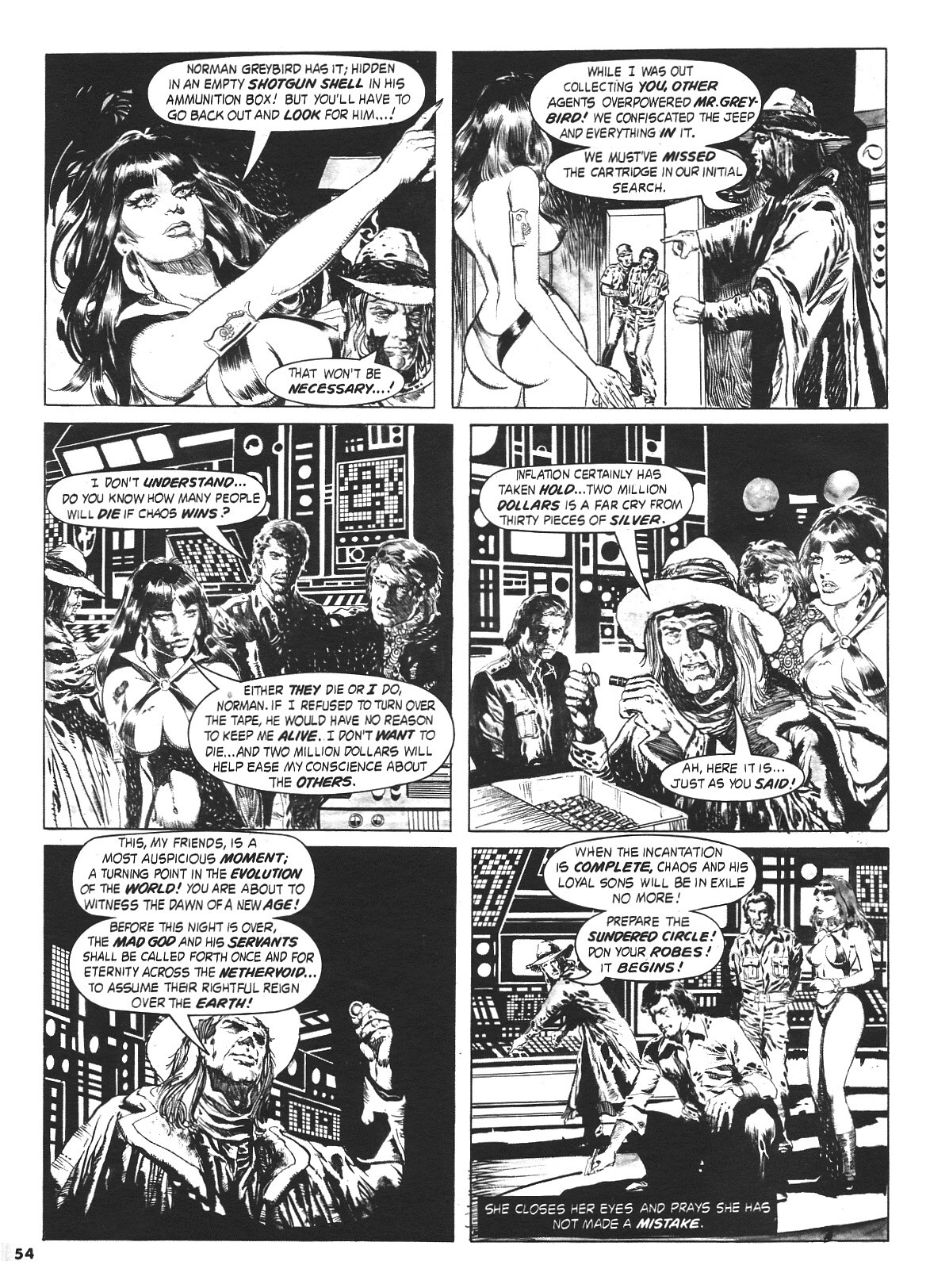 Read online Vampirella (1969) comic -  Issue #64 - 54