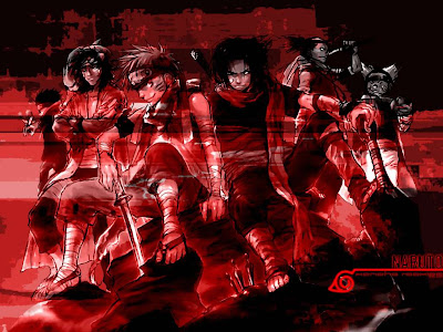 Naruto Shippuden Wallpaper. In Red