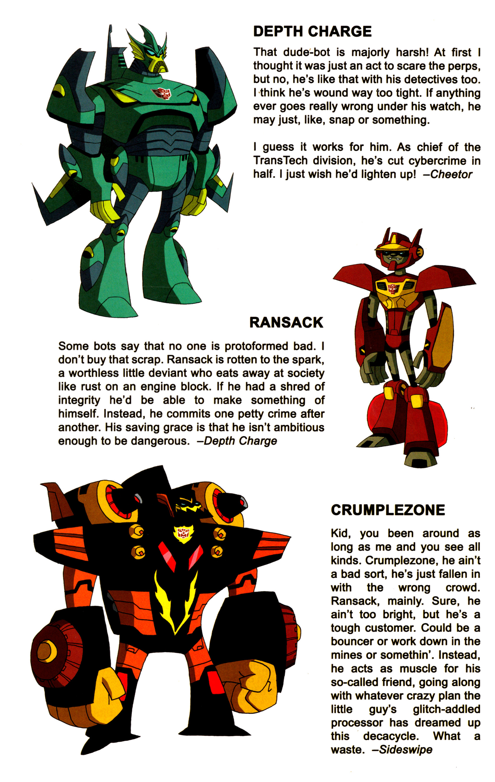 Read online Transformers: Timelines comic -  Issue #6 - 33