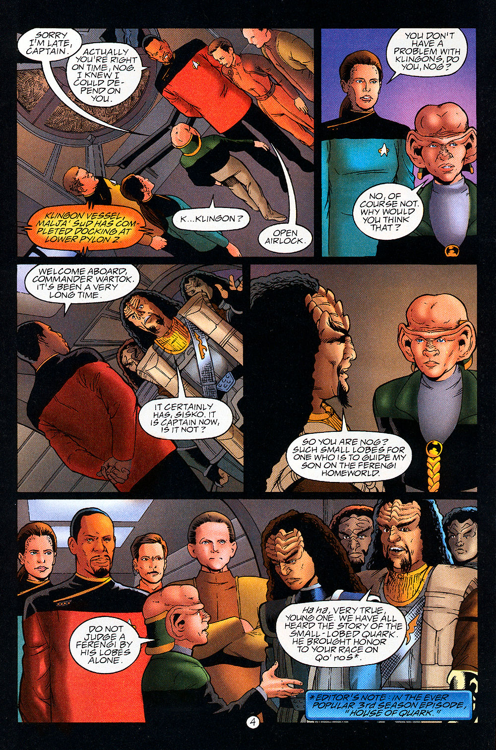 Read online Star Trek: Deep Space Nine: Celebrity Series comic -  Issue #2 - 6