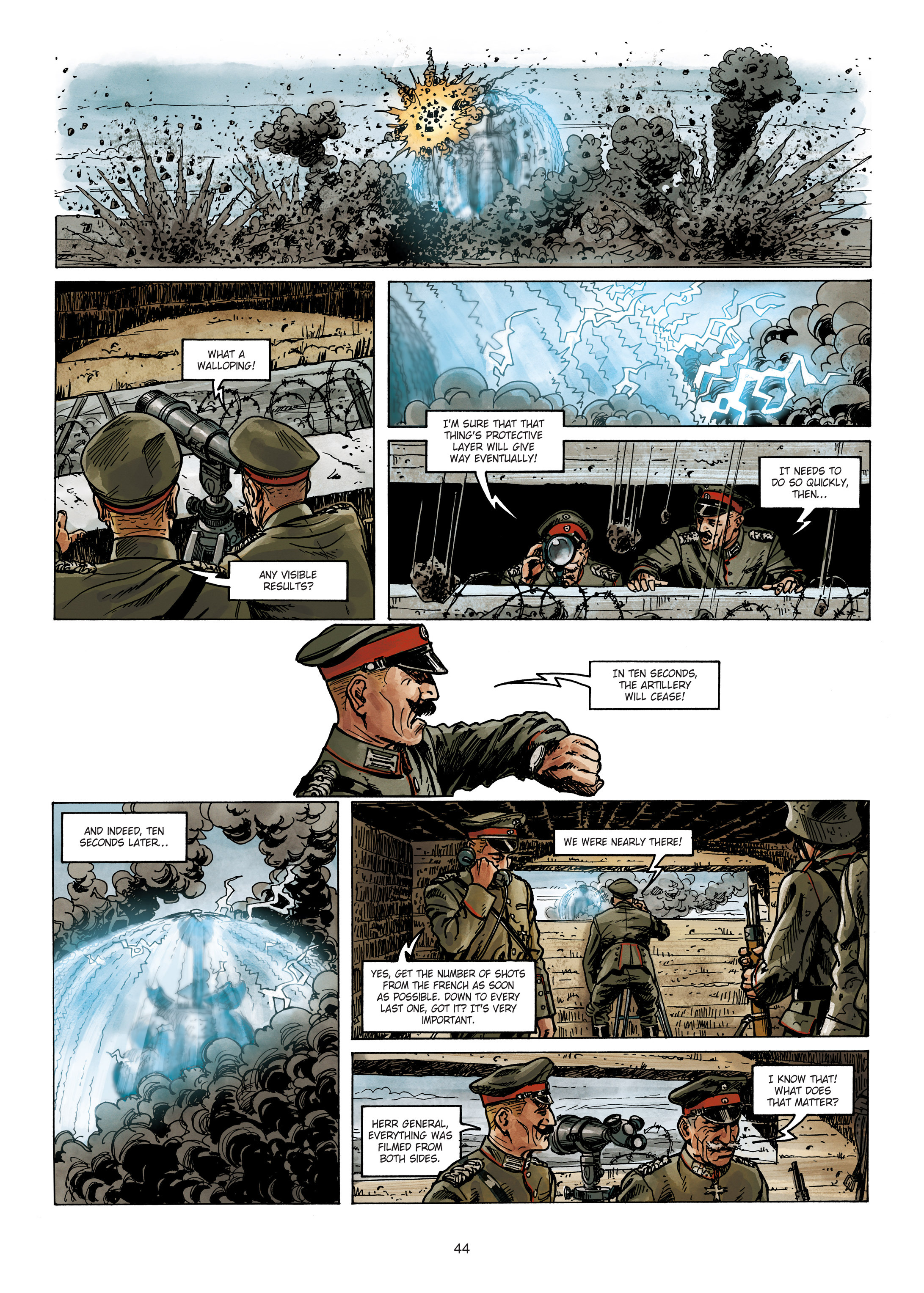 Read online War of the World War One Vol. 1: The Thing Below the Trenches comic -  Issue # Full - 44