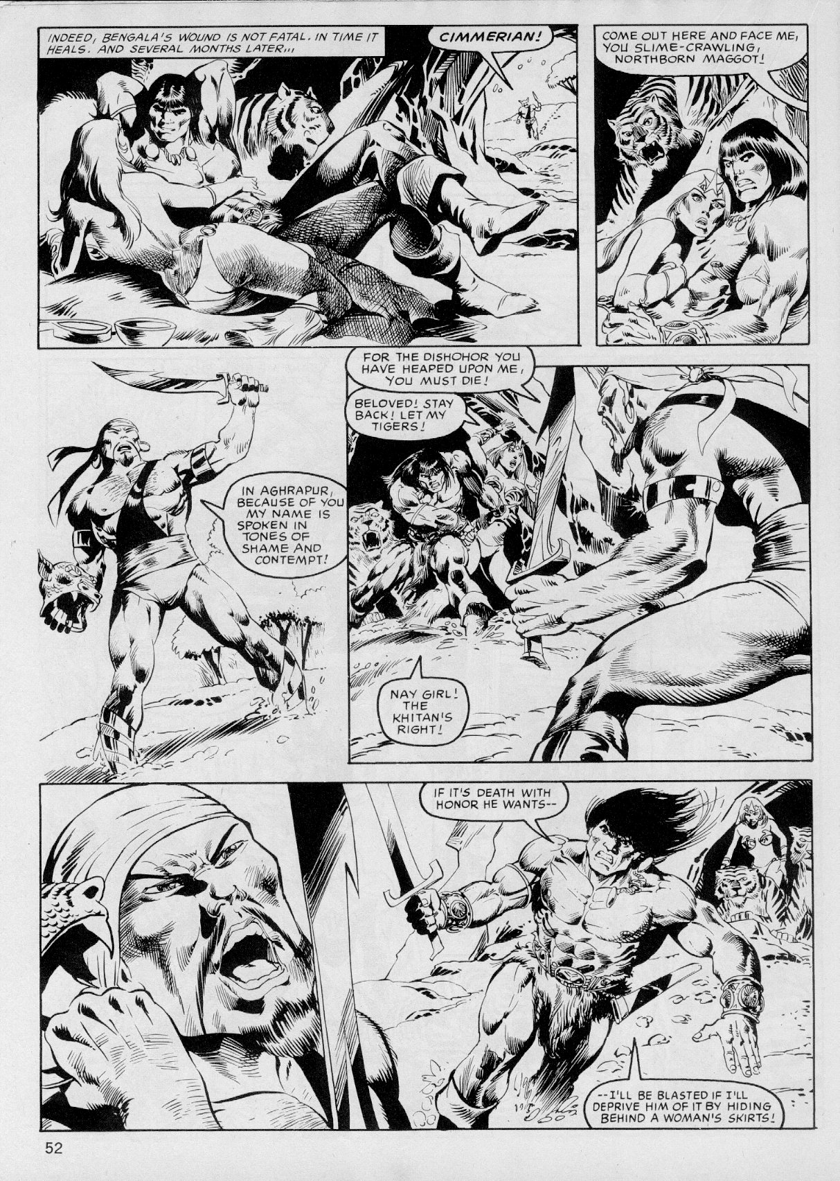 Read online The Savage Sword Of Conan comic -  Issue #103 - 51