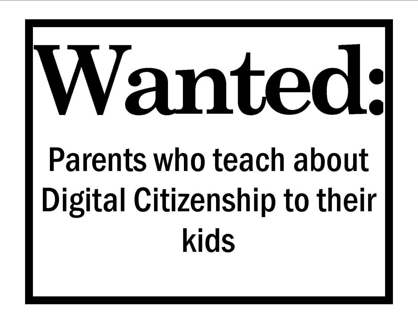 Digital Citizenship Parent Resources