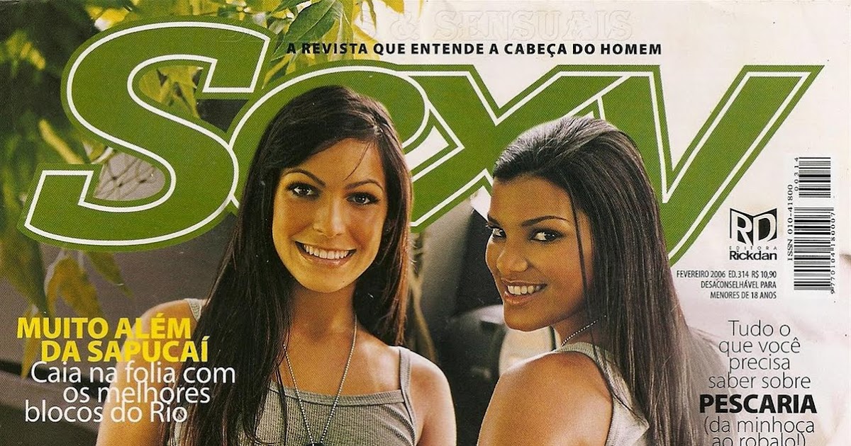 Downloads Gratutitos Mih Revista Sexy 2006 02 Aline Rosado E Juliane Almeida