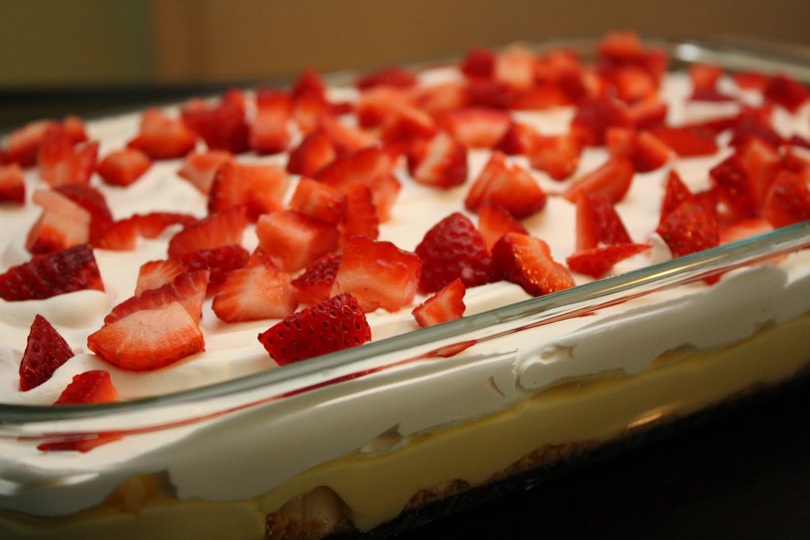 Layered Banana Pineapple Dessert