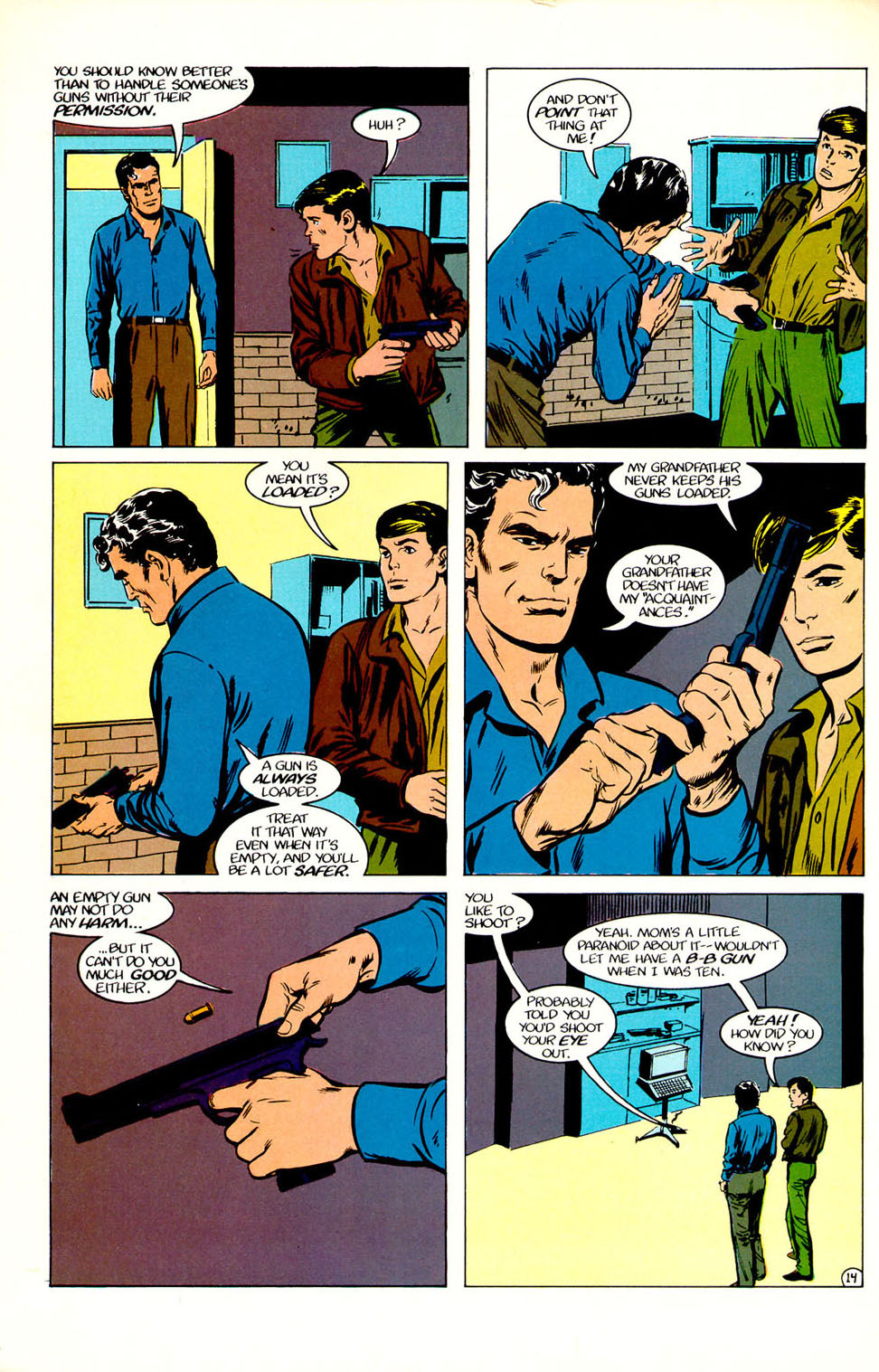 Read online Jon Sable, Freelance comic -  Issue #51 - 16