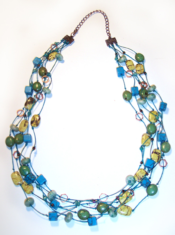 Sunlit Seas necklace